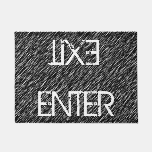 Afsluiten invoeren deurmat (Voorkant)