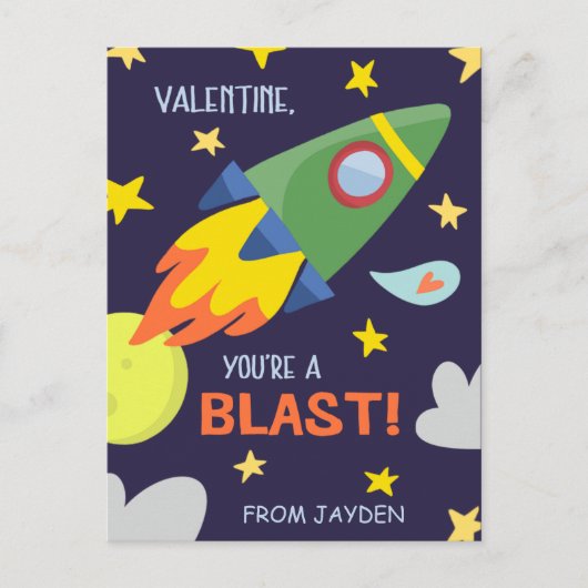 Afsluiten | Valentijnsdag op grootte van Briefkaar Feestdagenkaart (Voorkant)