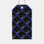 Afsluiting 2026 Blauw Cadeaulabel (Achterkant)