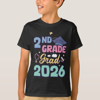 Afsluiting 2e klas 2026 Trots Afgestudeerde Tweede T-shirt