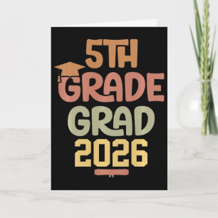 Afsluiting Klas 5 2026 Graduation Vet Comfortabele Kaart