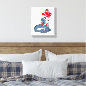 Afsluiting met cadeau canvas afdruk (Insitu (Slaapkamer))