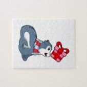 Afsluiting met cadeau legpuzzel (Horizontaal)