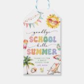 Afsluiting School Zomer Cadeaulabel (Voorkant)