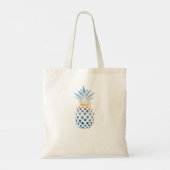 Afsluitingspartij Ananas Script Tote Bag (Achterkant)