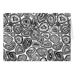 Afsnijdsels in zwart-wit