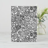 Afsnijdsels in zwart-wit (Staand voorkant)