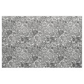 Afsnijdsels in zwart-wit stof (Yard (91,4 cm))