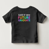 Afsoluitclass van 2042 Toekomstige Afgestudeerde Kinder Shirts (Achterkant)
