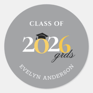 Afsoluter Klas van 2026 Hershey's Snoepgunst Klas Ronde Sticker