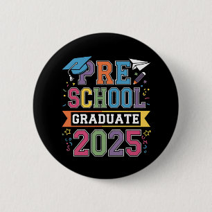 Afsoluterend kleuteronderwijs 2025 Afstuderen Pre Ronde Button 5,7 Cm