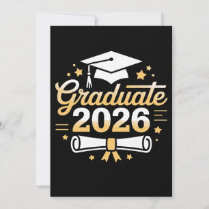 Afsoluterende van de klas van 2026 Afstuderen 26 T Aankondiging