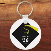Afsouvenir geschenk voor afstuderen 2026 sleutelhanger (Voorkant)