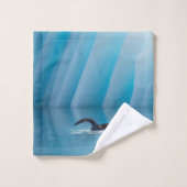 Afspeelbaar Zee Otter Bad Handdoek (Wasdoekje)