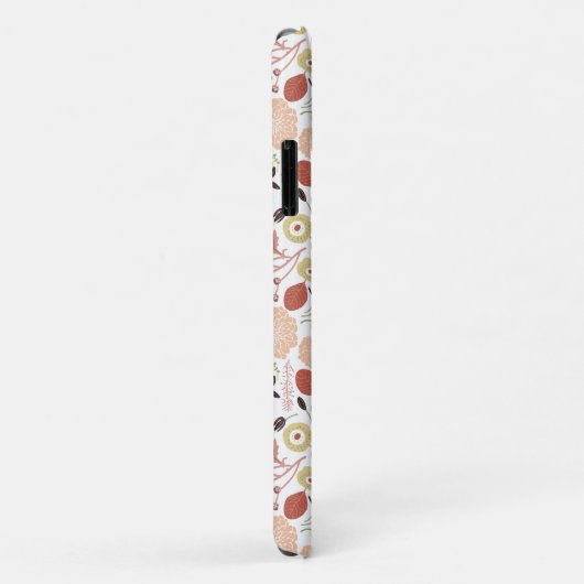 Afspeelbare bloemen groene bloemen bladeren Case-Mate iPhone case (Achterkant/rechts)