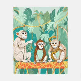 Afspeeldatum Fleece Deken