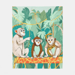 Afspeeldatum Fleece Deken