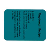 Afspeeldeeg Recipe Magnet Magneet (Horizontaal)