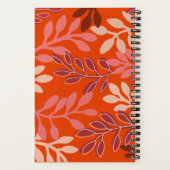 Afspeelflorenbladeren Notitieboek (Achterkant)