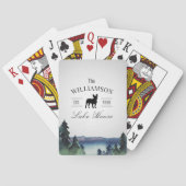 Afspeelkaarten voor familiegevaccineerd onroerend pokerkaarten (Achterkant)