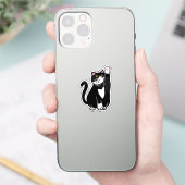 Afspeelkat Sticker (Telefoon)