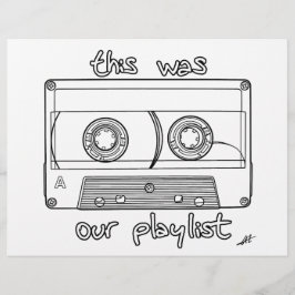  afspeellijst - kleurplaat.