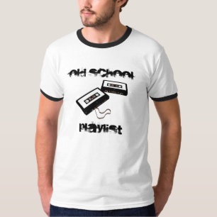 Afspeellijst van oude scholen t-shirt