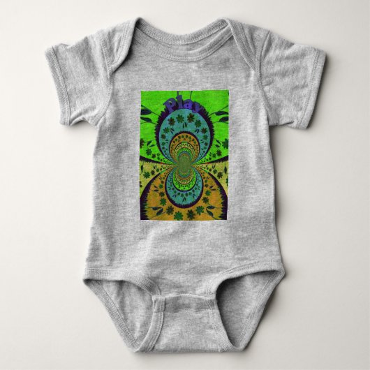 Afspeeltijd Aangepaste Baby-Romper Romper (Voorkant)