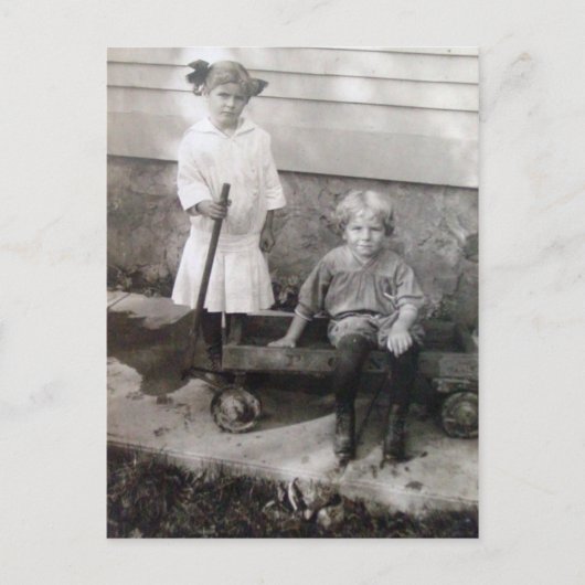 Afspeeltijd: Circa 1908 Briefkaart (Voorkant)