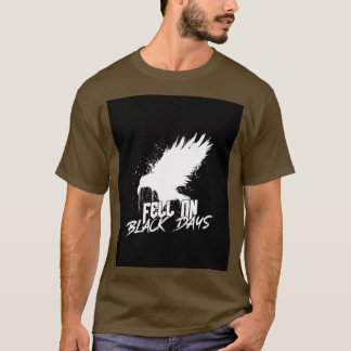 Afspelen op zwarte dagen Afbeelding T-shirt