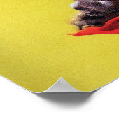  afspelen radio omhoog poster (Hoek)