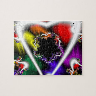 Afspelen Rainbow Fractal Art Legpuzzel