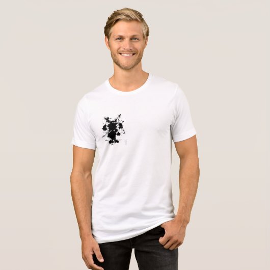 Afspelen Tri-Blend Shirt (Voorkant volledig)