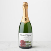 Afspiegeling van het Roodrode Roodhuwelijk Sparkling Wijnetiket (Voorkant)