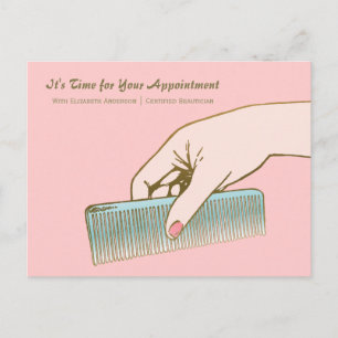 Afspraakherinnering Schoonheidssalon Briefkaart