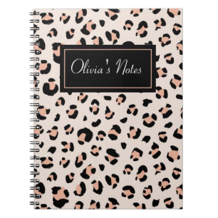 AFSPRAKEN PLANNER LEOPARD PRINT NOTITIEBOEK