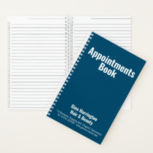 Afsprakenboek voor bedrijven notitieboek