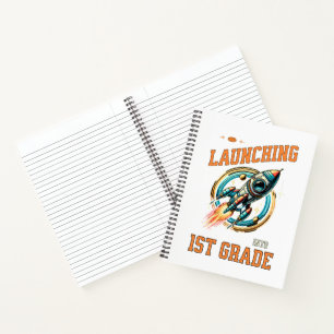Afspringen naar het 1e leerjaar - Terug naar schoo Notitieboek