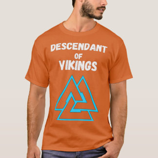 afstammeling van Vikingen T-shirt