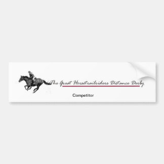 Afstand Derby Bumpersticker