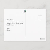 Afstand leren briefkaart (Achterkant)