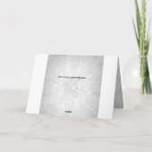 Afstand Prettige feestdagen vader en Stepmam Kaart (Achterkant)