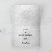 Afstand Prettige feestdagen vader en Stepmam Kaart (Binnen)