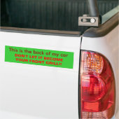 AFSTAND STICKER BEWAREN (Op Truck)