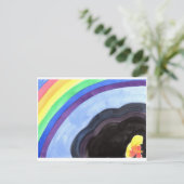 Afstand van het lichte Briefkaart (Staand voorkant)