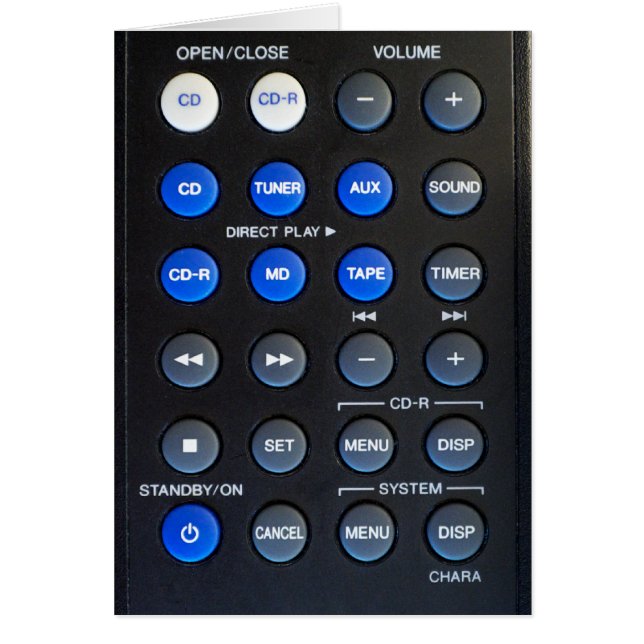 Afstandsbediening (Voorkant)