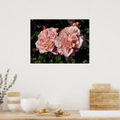 Afstandsschepen Roos 142 Poster (Keuken)