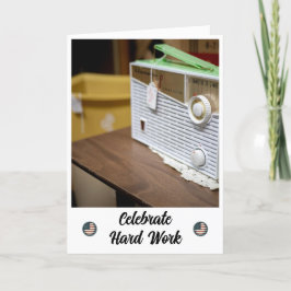 Afstemmen op ontspanning - Dag van de Arbeid Kaart