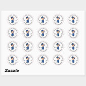 Afstudeer Envelope Zegel (Vel)
