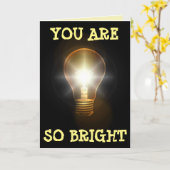 AFSTUDEER FELICITATIE KAART (Gele Bloem)